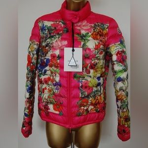 MONCLER Alicia Floral Fuchsia Lightweight jacket Sz.1